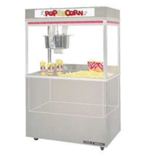 Gold Medal 48 in Grand Popcorn Machine w/ 32 oz Kettle & Reversible Dome