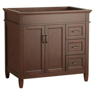 Foremost ASGA3621DR Ashburn 36 Vanity Cabinet Only with Right Hand Drawers