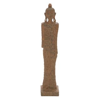 48 inch Standing Buddha Polystone Table top Sculpture