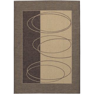 Five Seasons Boulder/ Brown cream Area Rug (86 X 13) (BrownSecondary colors CreamPattern GeometricTip We recommend the use of a non skid pad to keep the rug in place on smooth surfaces.All rug sizes are approximate. Due to the difference of monitor col