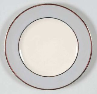 Flintridge Brookmere (Rim) Bread & Butter Plate, Fine China Dinnerware   Gray Ba