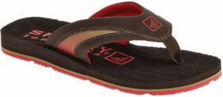Boys Sperry Top Sider Topsail   Brown/Red Synthetic Casual Shoes