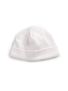 Ralph Lauren Layettes Cotton Hat   White