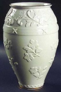Lenox China Tossed Floral Vase, Fine China Dinnerware   Embossed Floral Giftware