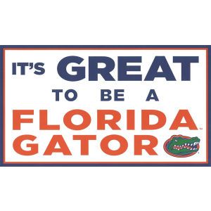 Florida Gators Moveable Decal 6x12