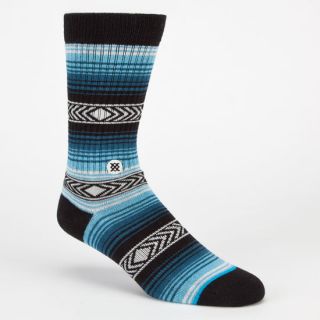 Calexico Mens Crew Socks Blue Combo In Sizes L/Xl For Men 218944249