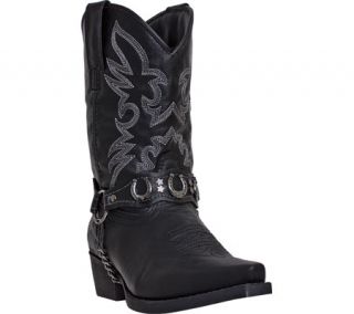 Childrens Laredo Lucki Day LC2215   Black Leather Like Boots