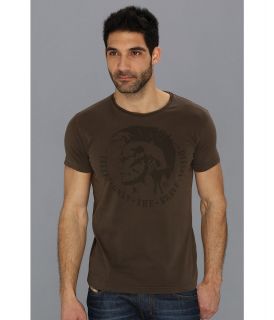 Diesel T Achell T Shirt Mens T Shirt (Brown)