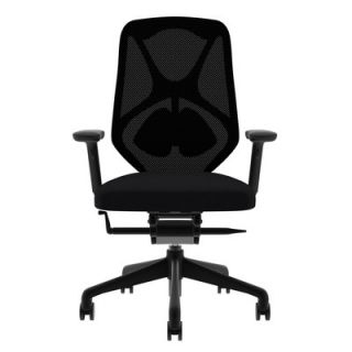 Compel Office Furniture Suit Mesh Task Chair with Arms CTM5100BSSBKBK