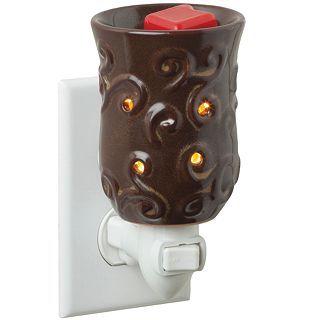 Century Plug In Fragrance Warmer, Brown