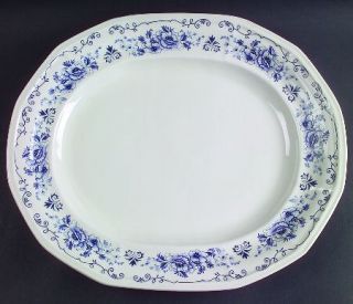 Iroquois Clinton Inn 15 Oval Serving Platter, Fine China Dinnerware   Museum Co