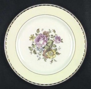 Homer Laughlin  English Regency Dinner Plate, Fine China Dinnerware   Eggshell G
