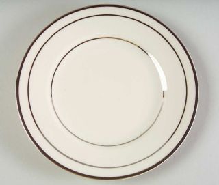 Syracuse Columbia Bread & Butter Plate, Fine China Dinnerware   Old Ivory,Platin
