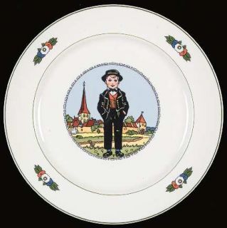 Villeroy & Boch Hansi DAlsace Dinner Plate, Fine China Dinnerware   Children Sc