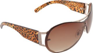 Womens Steve Madden S5275   Gold/Animal Sunglasses