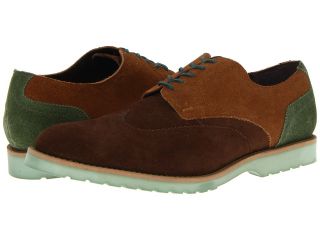 JD Fisk Vinnie Mens Lace up casual Shoes (Brown)