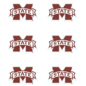 Mississippi State Bulldogs Face Decals