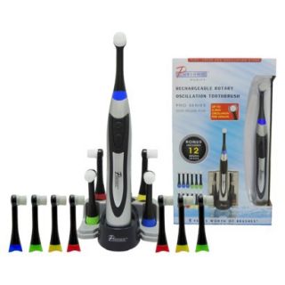 Pursonic S320 Rechargeable Rotary Toothbrush with 12 Brush Heads