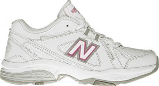 Womens New Balance WX608v3   White/Pink Trainers