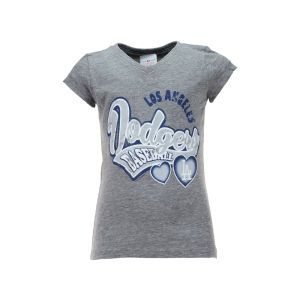 Los Angeles Dodgers 5th and Ocean MLB Girls Love Glitter T Shirt