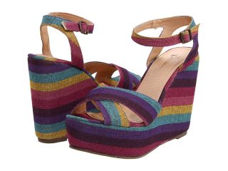 VOLATILE Hombre Womens Wedge Shoes (Purple)