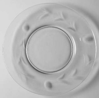 Monongahela Mnn2 Luncheon Plate   Ball & Leaf Design