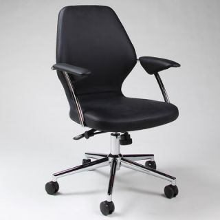Pastel Furniture Ibanez Mid Back Office Chair IB 164 CH AL 9 Color Black