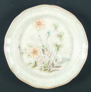 Mikasa Meadow Salad Plate, Fine China Dinnerware   Country Charm Line  Floral