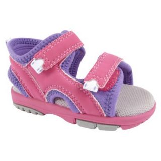 Toddler Girls Natural Steps Rascal Hiking Sandals   Pink 6