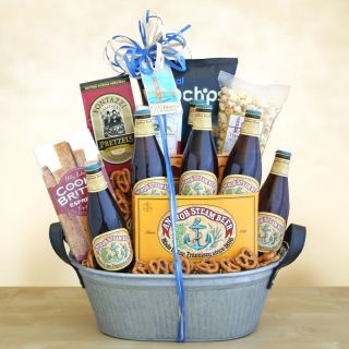 Anchor Steam Aweigh Gift Basket by California Delicious Multicolor   96628