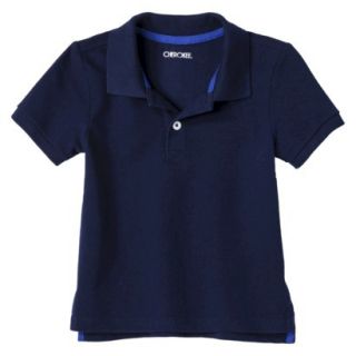 Cherokee Infant Toddler Boys Short Sleeve Polo Shirt   Navy Voyage 12 M