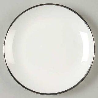 Tiffany Palladium (Platinum Trim) Bread & Butter Plate, Fine China Dinnerware  