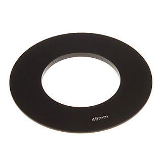 49mm Camera Lens Adapter Ring (Black)