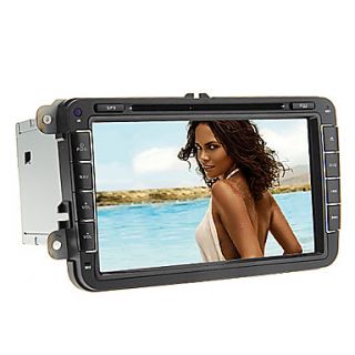 8 Inch 2Din TFT Screen Android 4.0 Car DVD Player For Volkswagen series With GPS,BT,TV,RDS,FM,WiFi,PIP,iPod