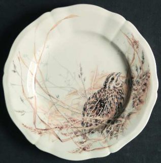 Gien Sologne Bread & Butter Plate, Fine China Dinnerware   Animals,Grasses/Weeds