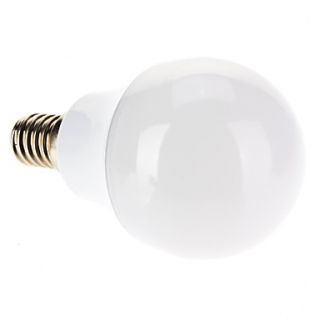 E14 G45 3W 6x2835SMD 250LM 6000K Cool White Light LED Globe Bulb (200 240V)
