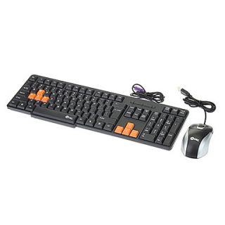 JEWAY JK 8225 Wired USB Professional MouseKeyboard Suit