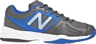 Mens New Balance MC696   Black/Blue Tennis Shoes
