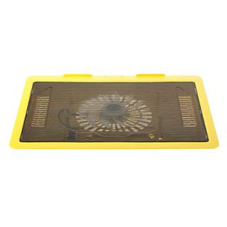 N19 143mm Super Silent High Performance Laptop Cooling Fan (Up to 14 Inch)Yellow