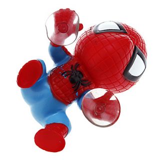 DIY Spider Man Motorcycle Decoration (Red)