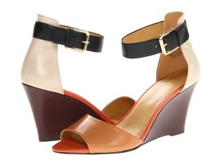 Nine West Ferdinand Womens Wedge Shoes (Tan)