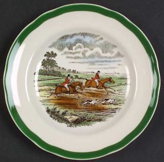 Spode Herring Hunt/The Hunt Bread & Butter Plate, Fine China Dinnerware   Camill
