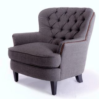 Home Loft Concept Cheshire Grey Club Chair W7061129