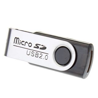 USB 2.0 Micro SD Memory Card Reader (Purple/Black/Blue/Orange)