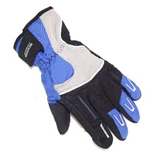 SCOYCO MC02 Motorcycle Racing Waterproof Keep Warm Full Finger Gloves (Blue)