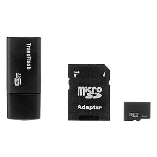8G Hi Speed Ultra microSD TF Card with microSD Adapter and USB Card Reader