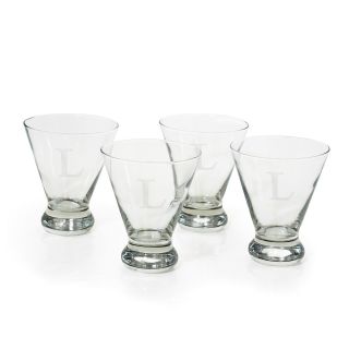 Personalized Cocktail Glasses Set 4 Piece