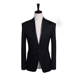 Mens Neckline Fight Skin Business Suit