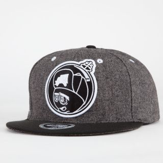 Feelin Spacey Mens Snapback Hat Gunmetal One Size For Men 216176112