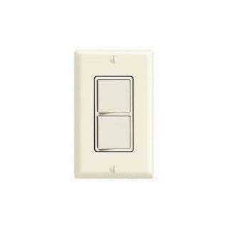 Leviton 5640W Light Switch, Decora Combination Switch, 20A, 3Way White